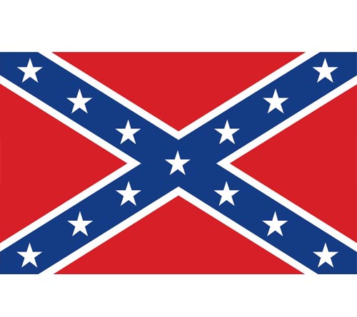 Confederate rebel flag
